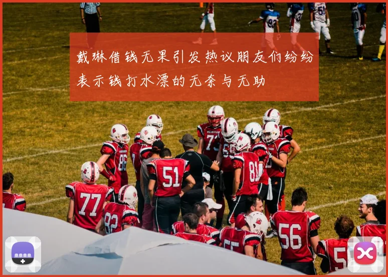 戴琳借钱无果引发热议朋友们纷纷表示钱打水漂的无奈与无助
